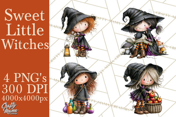 Halloween Witch Clipart Image 7