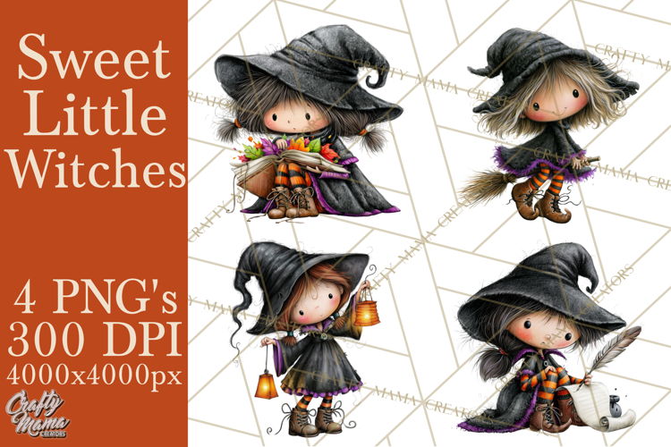 Halloween Witch Clipart Image 6