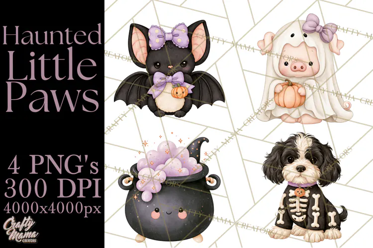 Halloween Costume Animals PNG