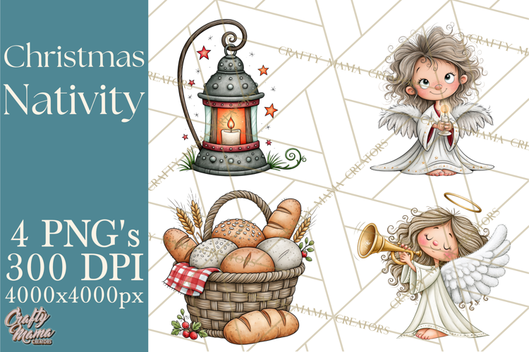 Christian Christmas Nativity PNG Clipart