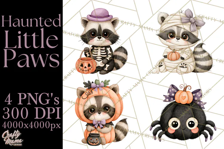 Halloween Costume Animals PNG