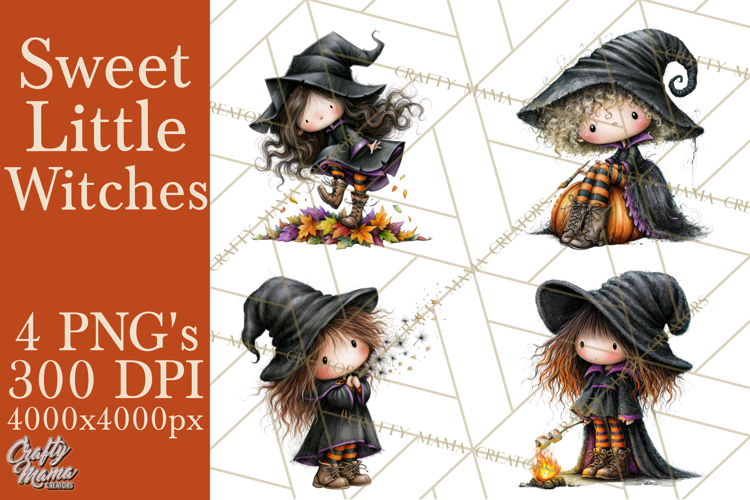 Halloween Witch Clipart Image 4