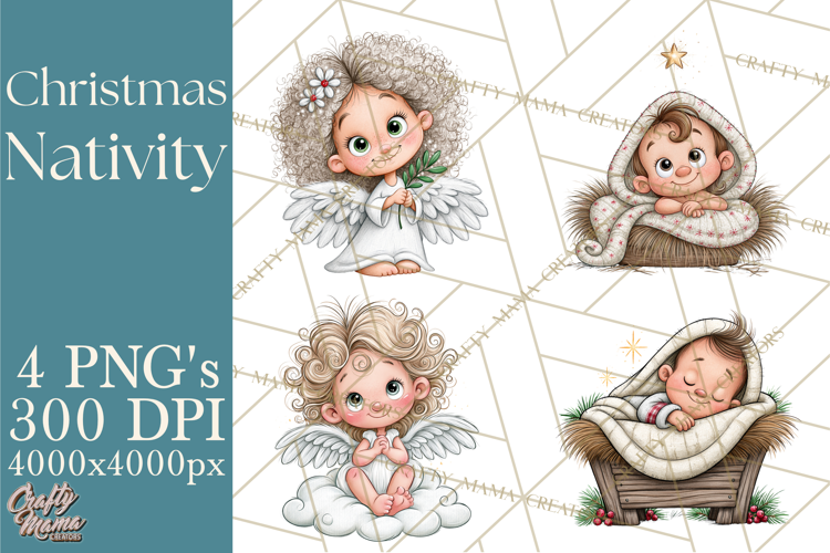 Christian Christmas Nativity PNG Clipart