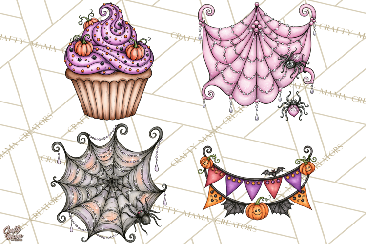 Monster Munchkins Halloween Accessories PNG