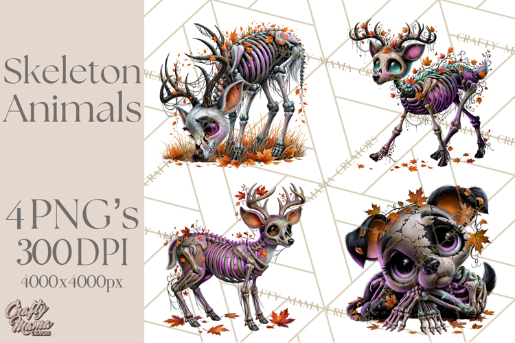 Halloween Skeleton Clipart Image 8