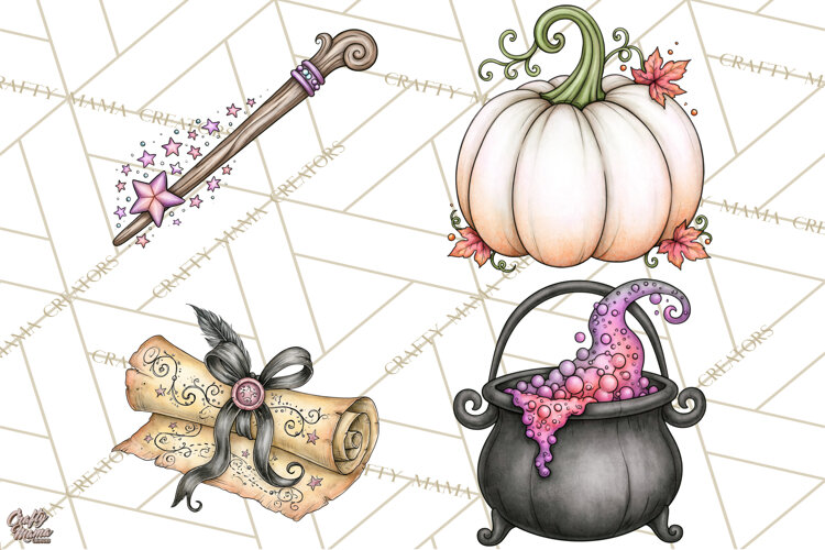 Monster Munchkins Halloween Accessories PNG example image 1