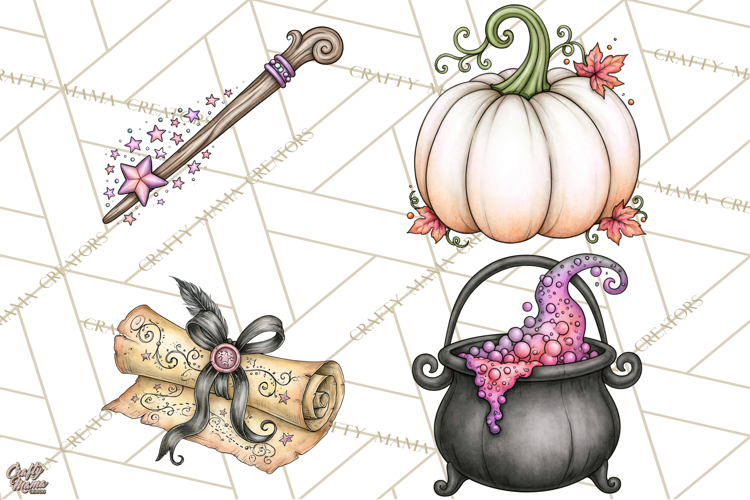 Monster Munchkins Halloween Accessories PNG