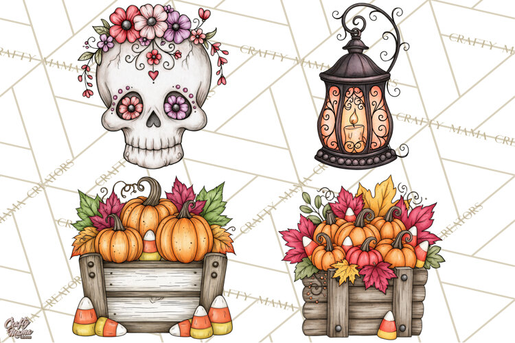 Monster Munchkins Halloween Accessories PNG example image 1