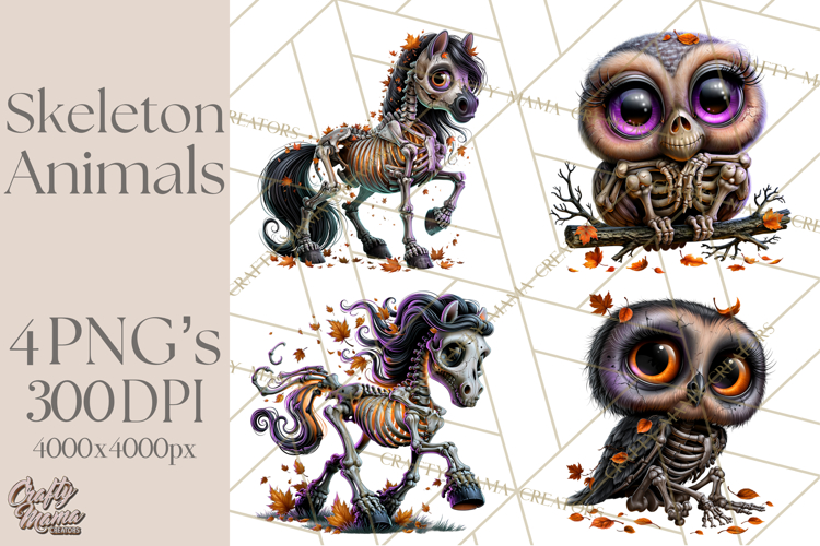 Halloween Skeleton Clipart Image 13