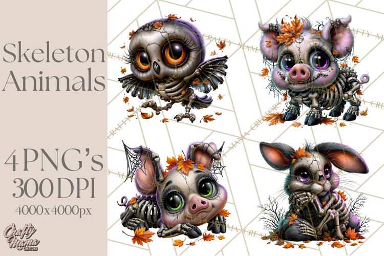 Halloween Skeleton Clipart Image 14