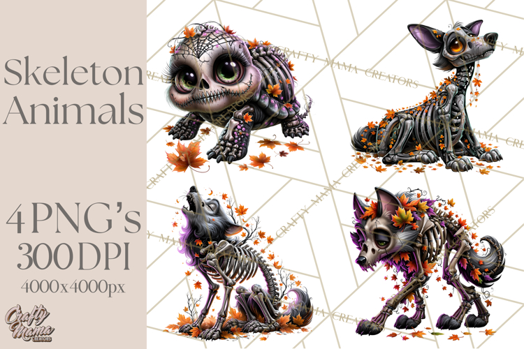 Halloween Skeleton Clipart Image 18
