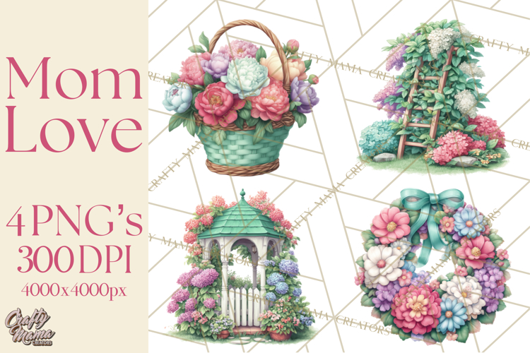 Mom Clipart, Mothers Day, Mom PNG, Mama Clip Art Images