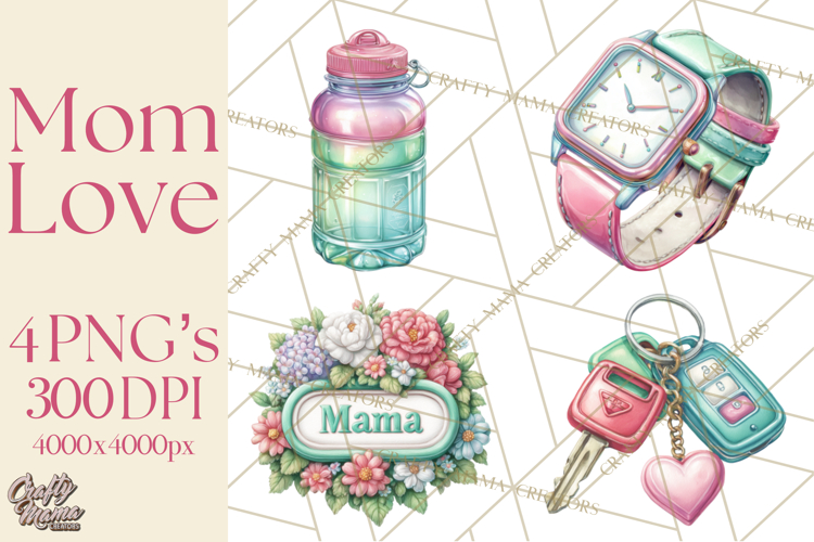 Mom Clipart, Mothers Day, Mom PNG, Mama Clip Art Images