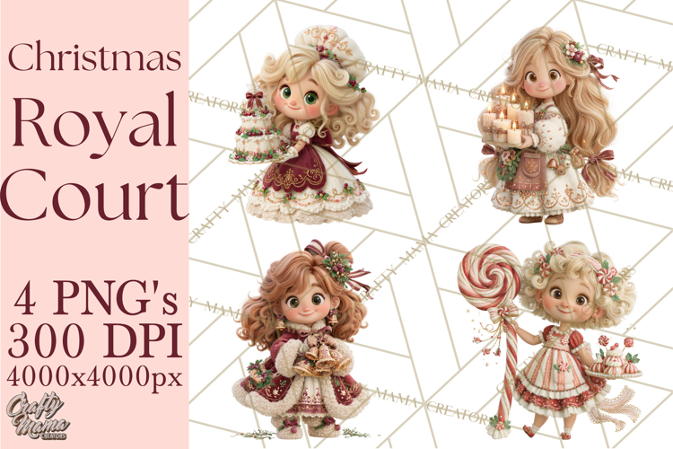 Christmas Royal Court PNG Clipart