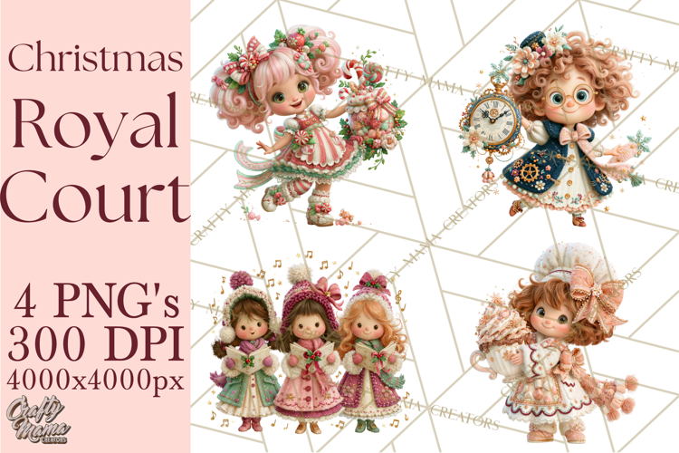 Christmas Royal Court PNG Clipart