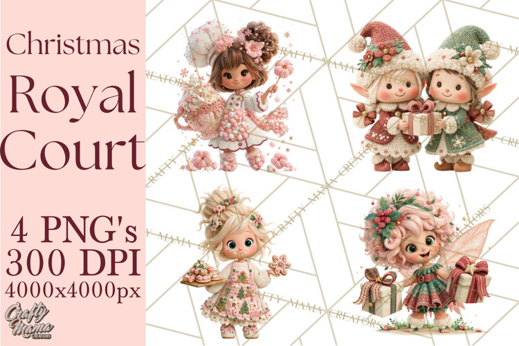 Christmas Royal Court PNG Clipart example image 1