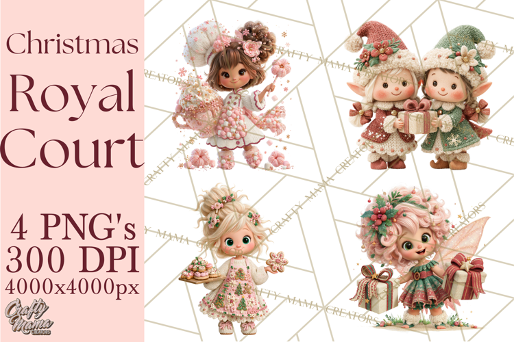 Christmas Royal Court PNG Clipart