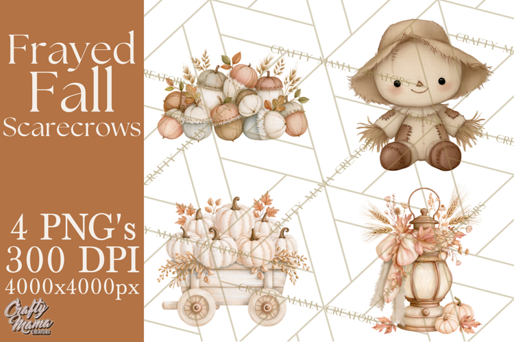 Scarecrows Clipart Image 5