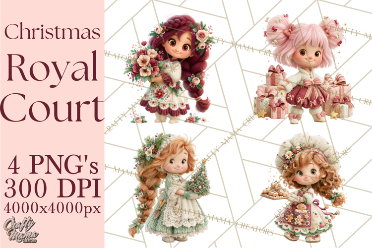 Christmas Royal Court PNG Clipart