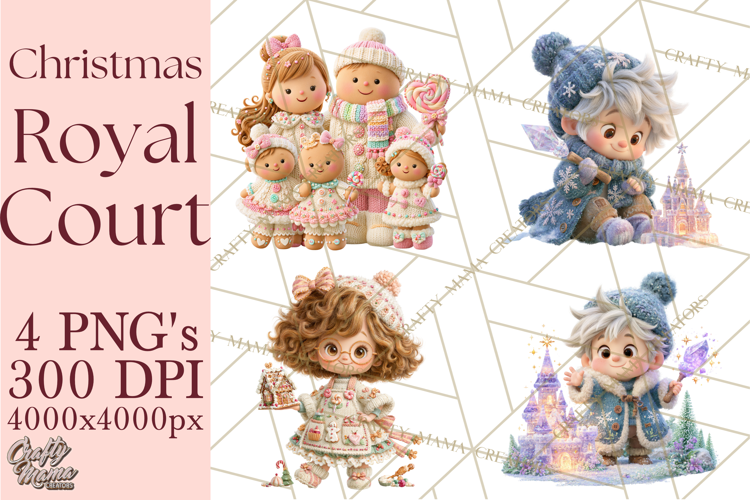 Christmas Royal Court PNG Clipart