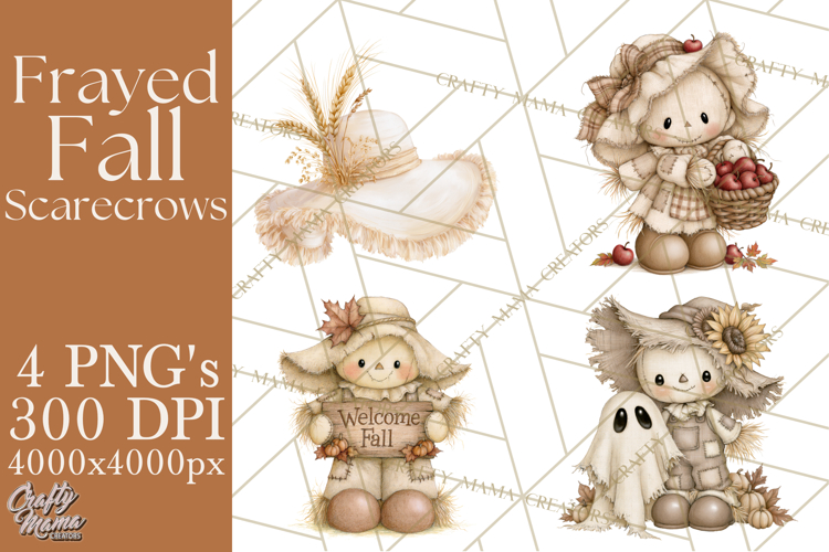 Scarecrows Clipart Image 3