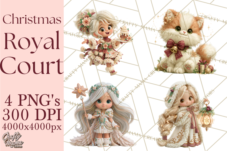 Christmas Royal Court PNG Clipart