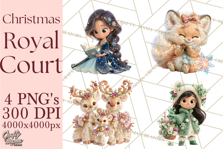 Christmas Royal Court PNG Clipart