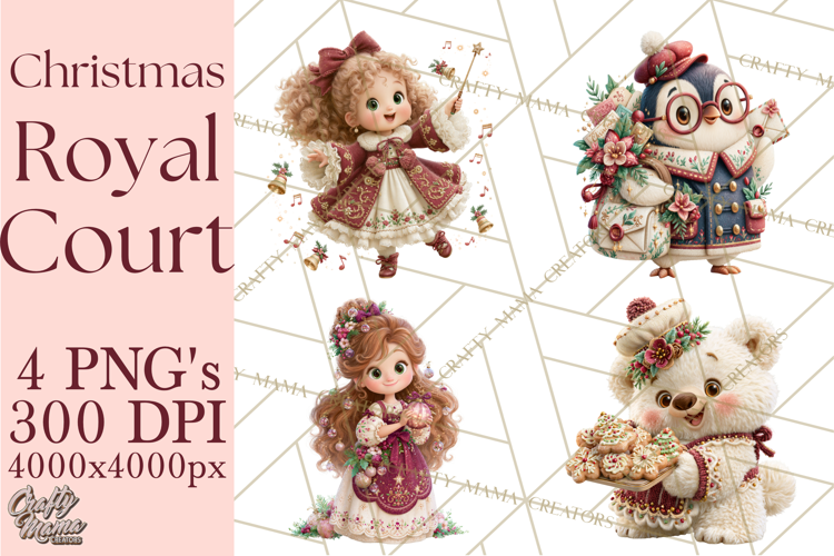 Christmas Royal Court PNG Clipart