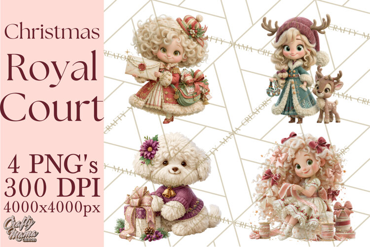 Christmas Royal Court PNG Clipart example image 1