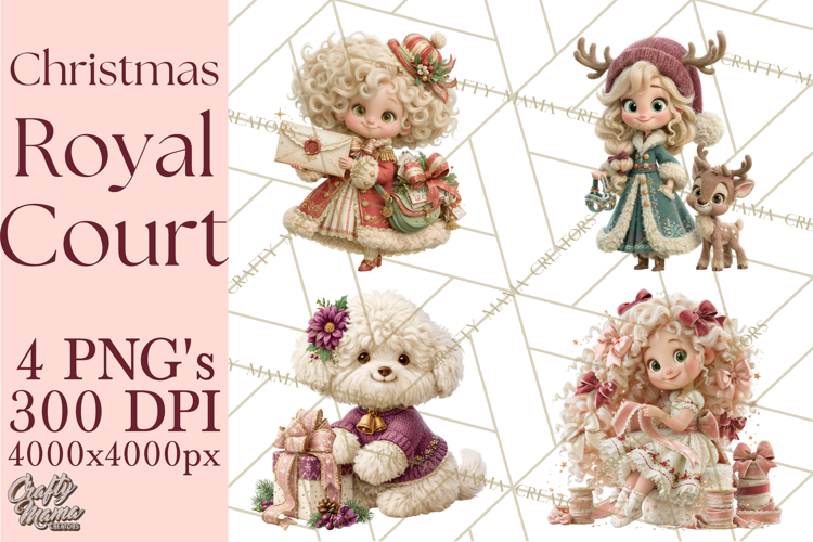 Christmas Royal Court PNG Clipart