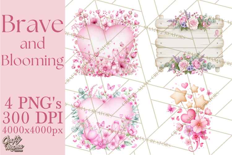 Breast Cancer Warrior PNG Clipart, Pink Ribbon Girls