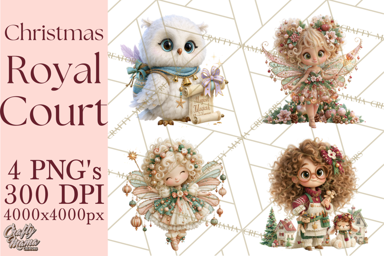 Christmas Royal Court PNG Clipart
