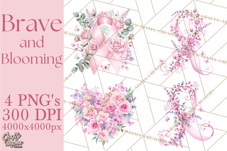 Breast Cancer Warrior PNG Clipart, Pink Ribbon Girls