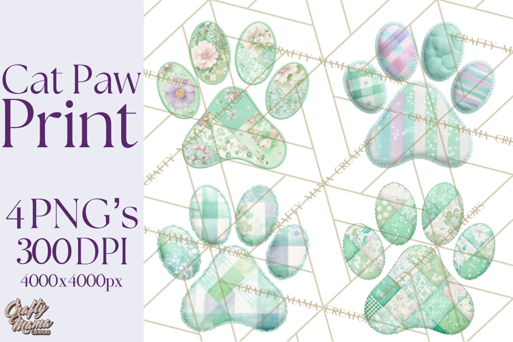Paw Prints Clipart Image 12