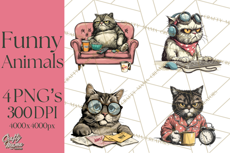 Funny Animals Clipart, Animal Life Png, Funny Png