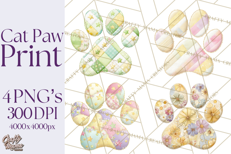 Paw Prints Clipart Image 15
