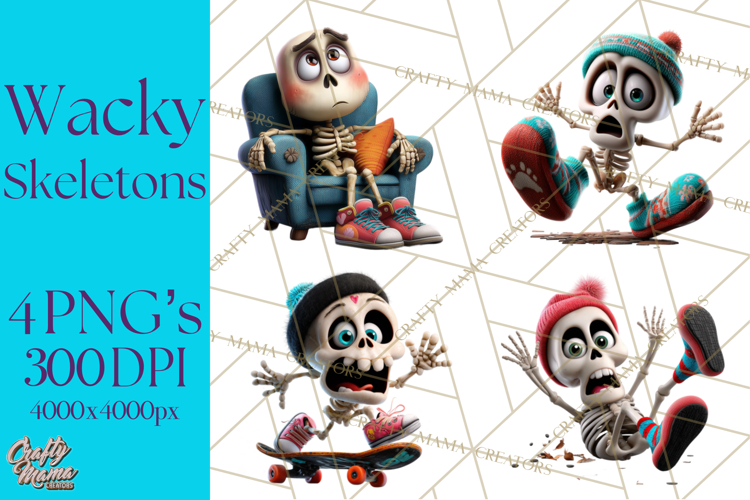 Funny Skeletons Clipart, Funny PNG, Funny Life Clip Art