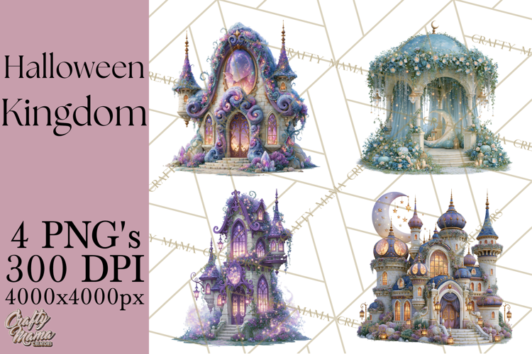 Halloween Kingdom Buildings PNG Clipart