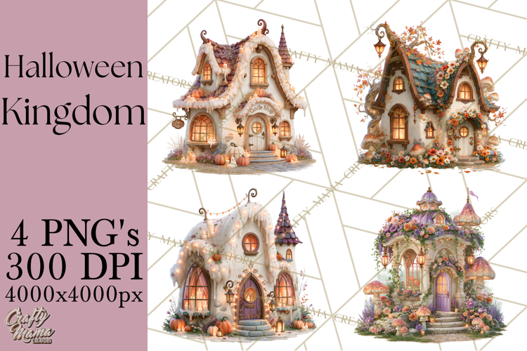 Halloween Kingdom Buildings PNG Clipart