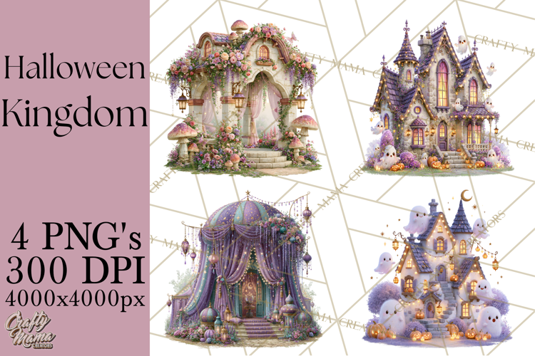 Halloween Kingdom Buildings PNG Clipart