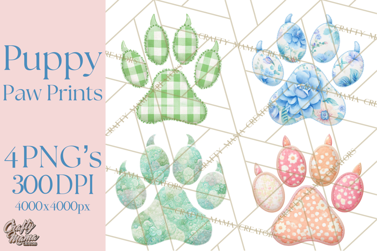 Paw Prints Clipart Image 10