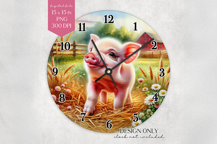 Clock Face Clipart Image 17