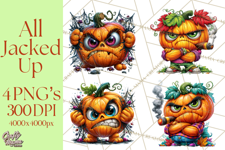 Snarky Jack O Lantern Halloween PNG Clipart