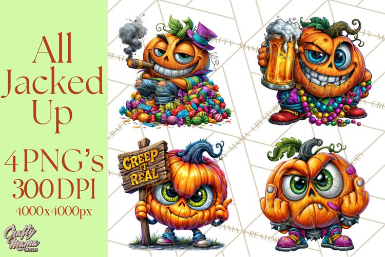 Snarky Jack O Lantern Halloween PNG Clipart