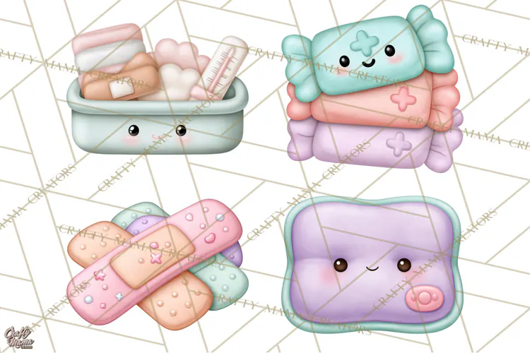 School Nurse Kawaii Clipart