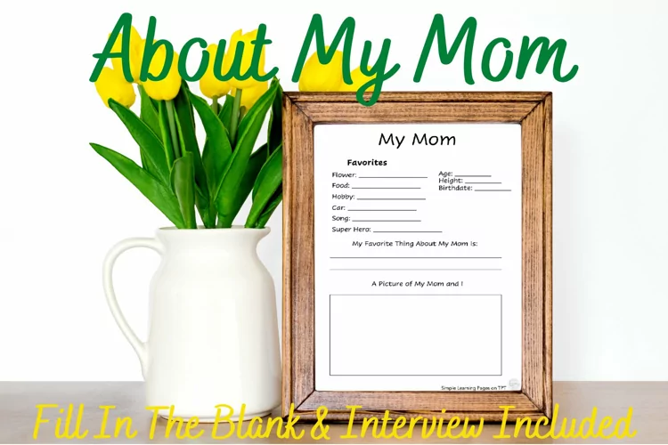 About My Mom Pages