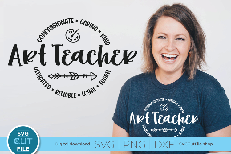 Art Teacher svg - an art teacher svg unisex design for craft