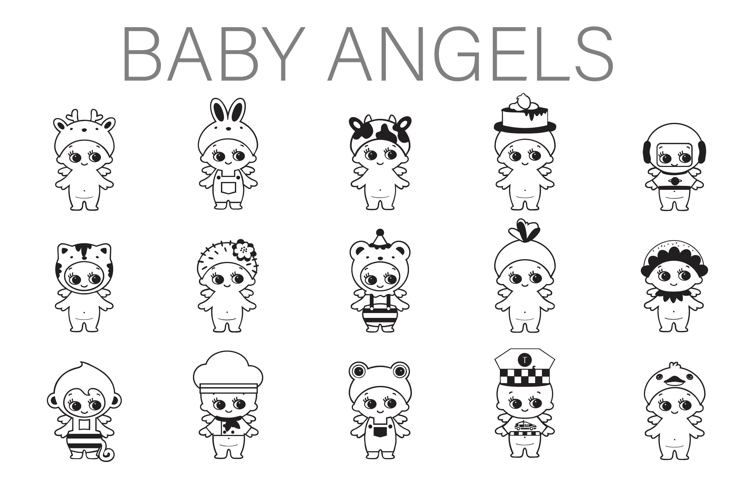 Baby Angels Dingbats