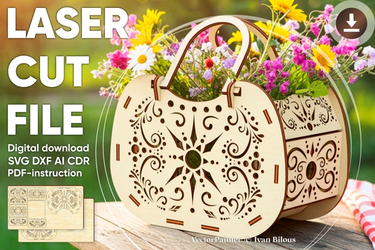 Easter Basket Svg Image 23