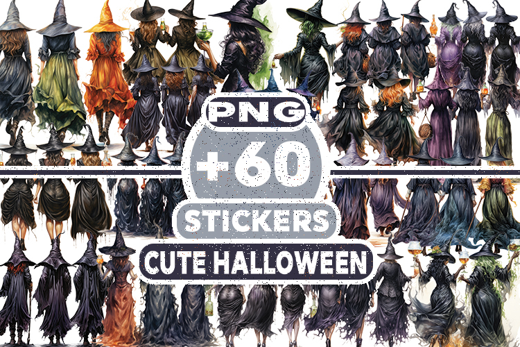 Witch Silhouette Image 13